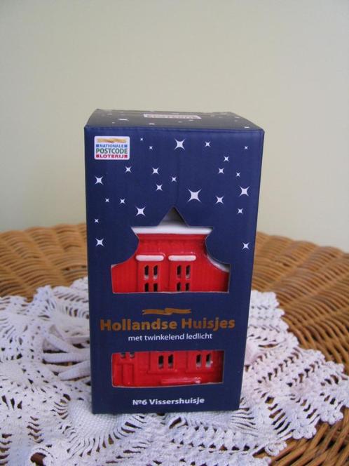 Hollandse Huisjes serie * nummer 6 = Vissers Huisje *, Diversen, Kerst, Zo goed als nieuw, Ophalen of Verzenden