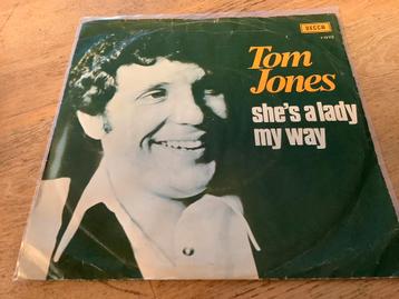 Tom Jones - She's a Lady / My Way - beschikbaar voor biedingen
