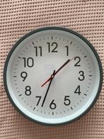 Analoge wandklok diameter 35 cm, Ophalen of Verzenden, Zo goed als nieuw, Analoog, Wandklok