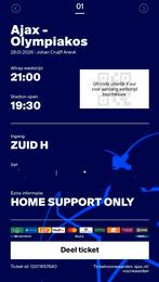 Ajax - Olympiakos Champions League Zuid H, Eén persoon