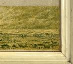 115. Litho Edgar Fernhout, landschap met bomen, Antiek en Kunst, Ophalen of Verzenden
