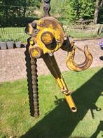 yale 1.5 ton kettingtakel  topkwaliteit goed werkend, Ophalen of Verzenden, Gebruikt