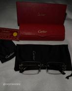 Cartier Bril Zonder Sterkte - Nieuw met Box, Overige merken, Overige kleuren, Nieuw, Ophalen of Verzenden