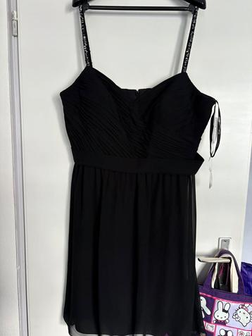 Zwarte nieuwe gala/cocktail/bruidsmeisje jurk. Maat 48 beschikbaar voor biedingen