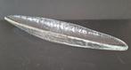 Glazen lange schaal uit Zwitserland, Antiek en Kunst, Antiek | Glas en Kristal, Ophalen of Verzenden