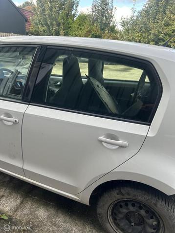Achterdeur links linksachter wit Volkswagen Up! ('11-'24) beschikbaar voor biedingen