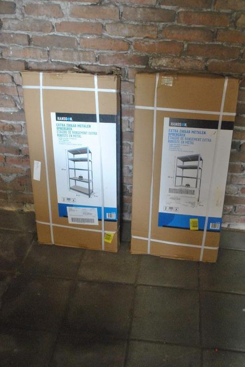 Stellingen, 2 stuks, nieuw in doos, Handson, Huis en Inrichting, Kasten | Stellingkasten, Nieuw, Ophalen