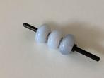 Trollbeads Chalcedoon, 3x retired en nieuwstaat., Glas of Kristal, Ophalen of Verzenden, Zo goed als nieuw, Trollbeads
