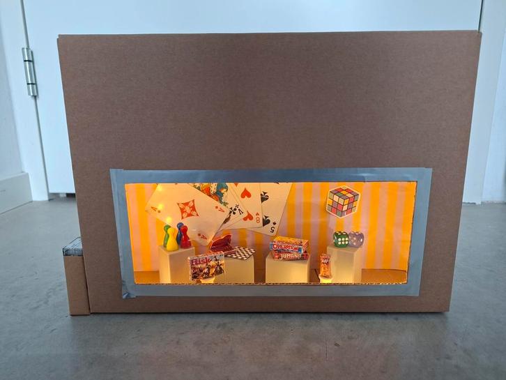 Sinterklaas surprise spelletjeswinkel met licht, Diversen, Sinterklaas, Nieuw, Ophalen of Verzenden