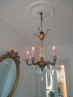 Antieke Franse kaarsen chandelier van 165 nu voor 100 Euro, Antiek en Kunst, Ophalen