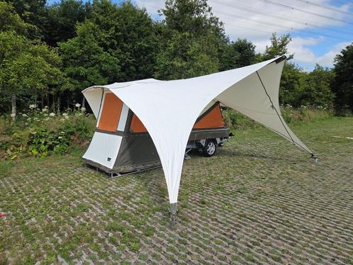Holtkamper Nano tenttrailer, compact en kampeer-klaar!, Caravans en Kamperen, Vouwwagens, Holtkamper, tot en met 2, Meerkleurig