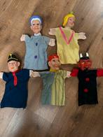 Poppenkast met 5 handpoppen, Ophalen of Verzenden, Gebruikt, Jongen of Meisje