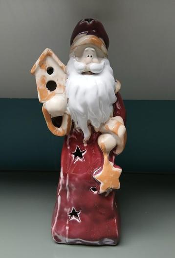 Kerstman - Waxinelichthouder beschikbaar voor biedingen