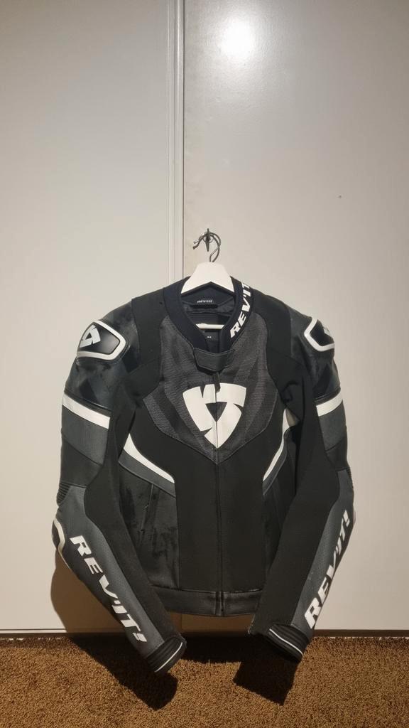 Revit Hyperspeed 2 Pro Motorjas, Motoren, Kleding | Motorkleding, Jas | leer, Heren, Tweedehands, Ophalen of Verzenden