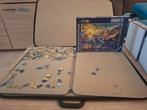 Puzzel map + 7 Disney puzzels, Hobby en Vrije tijd, Ophalen of Verzenden, Minder dan 500 stukjes, Zo goed als nieuw