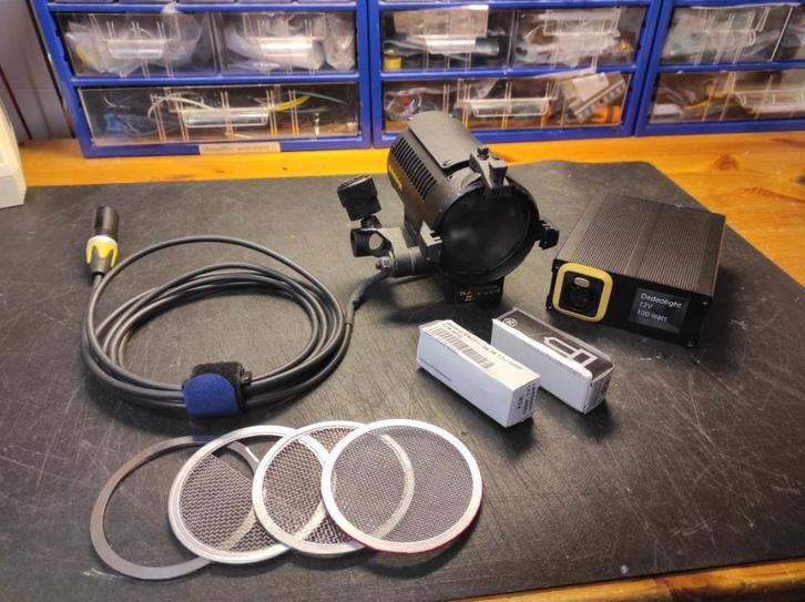 Dedolight DL1 met scrims en reserve lampjes, Audio, Tv en Foto, Fotografie | Fotostudio en Toebehoren, Refurbished, Overige typen