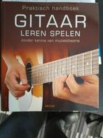 muziekboek gitaar spelen, Muziek en Instrumenten, Bladmuziek, Les of Cursus, Gitaar, Ophalen