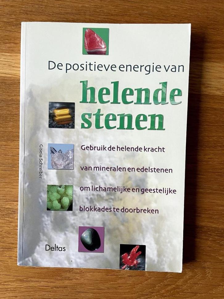 De positieve energie van helende stenen - Gisela Schreiber, Boeken, Esoterie en Spiritualiteit, Zo goed als nieuw, Achtergrond en Informatie