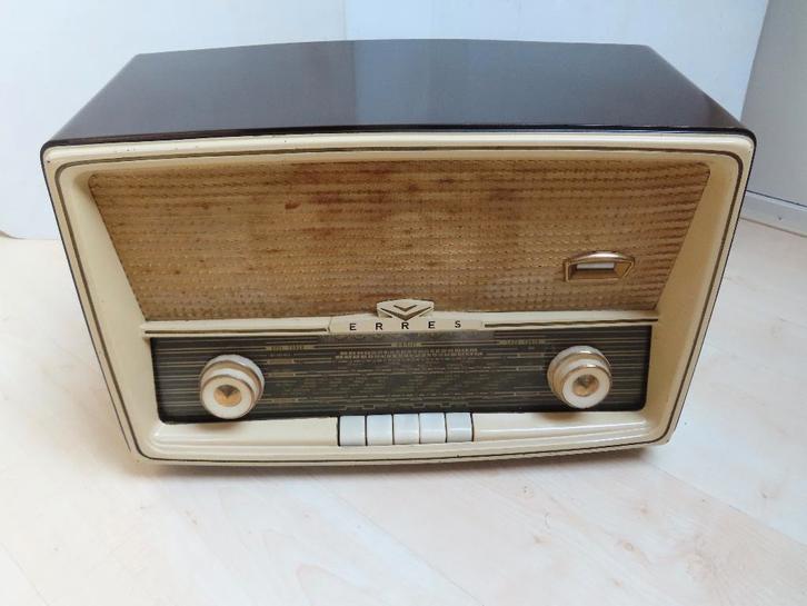 Erres KY584 buizenradio, Antiek en Kunst, Antiek | Tv's en Audio, Ophalen