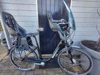Moederfiets Curtis met 2 Uki kinderzitjes en windscherm, 2 zitjes, Gebruikt, Versnellingen, 50 tot 53 cm