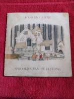Efteling Hans en Grietje. Sprookje op rode single., Ophalen of Verzenden, Gebruikt, Overige typen