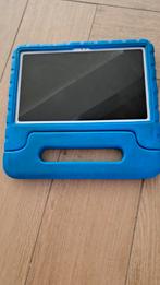 Tablet met blauw hoesje, Computers en Software, Android Tablets, Ophalen of Verzenden, Gebruikt, 16 GB