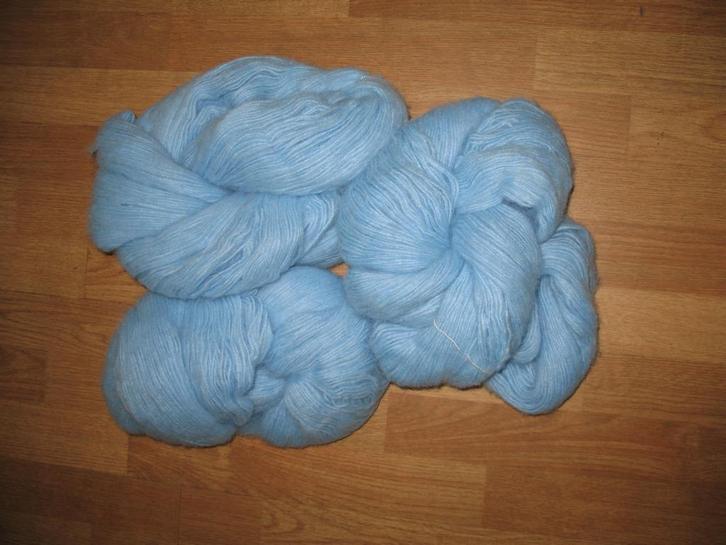 ✨Restant✨ Breigaren ✨Lichtblauw ✨ Streng✨3 x200 gr✨, Hobby en Vrije tijd, Breien en Haken, Nieuw, Breien of Haken, Wol of Garen