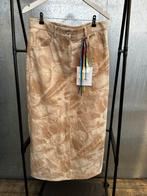 Skirt rok msgm it 46 42 sand denim beige €345, Kleding | Dames, Beige, Maat 42/44 (L), Ophalen of Verzenden, Zo goed als nieuw