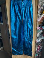 Blauwe glimmende broek Guts & Gusto maat S, Guts & Gusto, Blauw, Ophalen of Verzenden, Maat 36 (S)