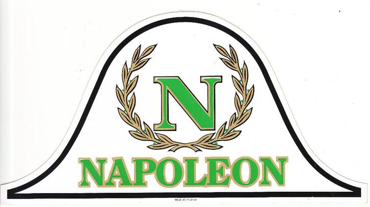 Sticker Napoleon - Cognac, Verzamelen, Stickers, Zo goed als nieuw, Merk, Verzenden