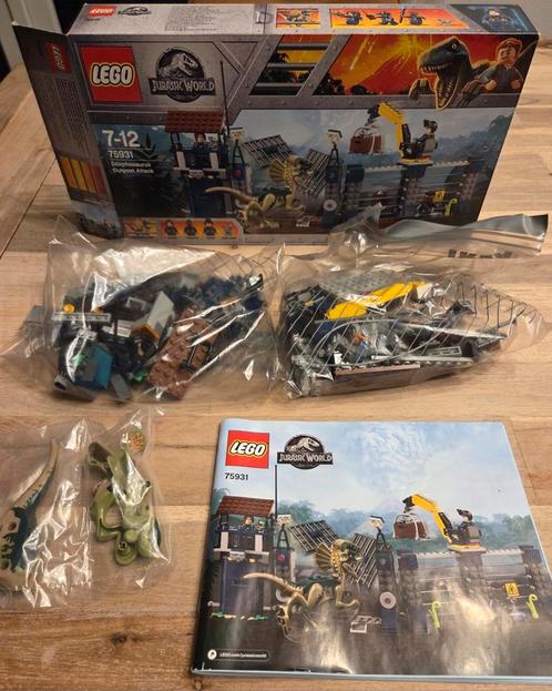 Lego Jurassic Park World Dino Dinosaurus 75931 Dilophosaurus, Kinderen en Baby's, Speelgoed | Duplo en Lego, Zo goed als nieuw