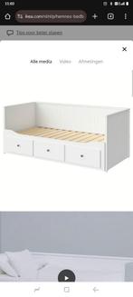 Ikea hemnes bed, Huis en Inrichting, Slaapkamer | Bedden, Wit, Tweepersoons, Ophalen of Verzenden, Zo goed als nieuw