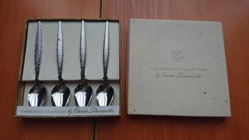 Vintage Theelepelset Community Stainless beschikbaar voor biedingen