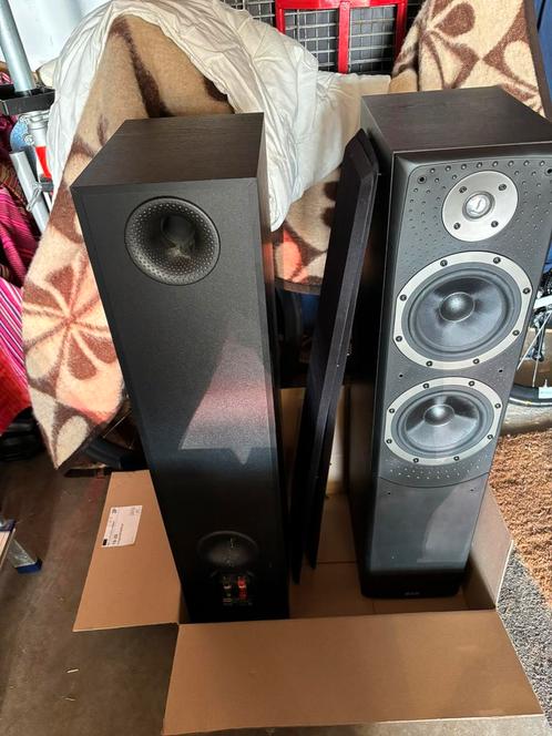 B & W speakers type DM 309, Audio, Tv en Foto, Luidsprekers, Gebruikt, Overige typen, 60 tot 120 watt, Bowers & Wilkins (B&W)