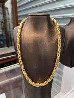 Prachtige 14 karaats gouden dikke koningsketting, Ophalen of Verzenden, Nieuw, Goud