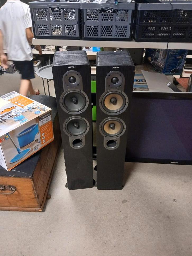 Jamo S 426 Luidsprekers - Set van Twee, Audio, Tv en Foto, Luidsprekers, Gebruikt, Front, Rear of Stereo speakers, 120 watt of meer