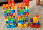 Mega Bloks Trein (geluid) + Extra 30 st Blokken Set, Ophalen of Verzenden, Zo goed als nieuw, Megabloks