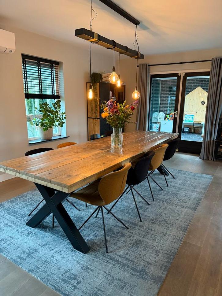 Complete woonkamer en eetkamer inrichting, Huis en Inrichting, Complete eetkamers, Zo goed als nieuw, 4 tot 6 stoelen, Ophalen of Verzenden