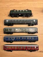 Märklin Locomotief met 4 Personenwagons, Wisselstroom, Ophalen of Verzenden, Analoog, Märklin