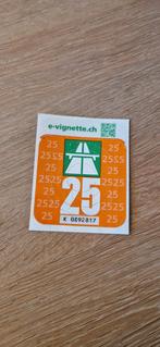 Vignet Zwitserland 2025 tm januari 2026, Tickets en Kaartjes, Autovignetten, Drie personen of meer