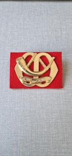Baretembleem Regiment Menno van Coehoorn, Verzamelen, Militaria | Algemeen, Ophalen of Verzenden, Landmacht, Nederland, Embleem of Badge