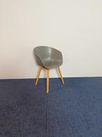 2 x Vergaderstoel HAY About A Chair AAC 22 - antraciet/eiken, Huis en Inrichting, Stoelen, Gebruikt, Twee, Grijs, Ophalen