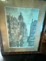 Litho het kolkje van brederode, Antiek en Kunst, Ophalen of Verzenden