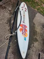 Wayler surfplank 380 cm  lang met toebehoren, Watersport en Boten, Windsurfen, Ophalen, Gebruikt, 300 cm of meer, Plank