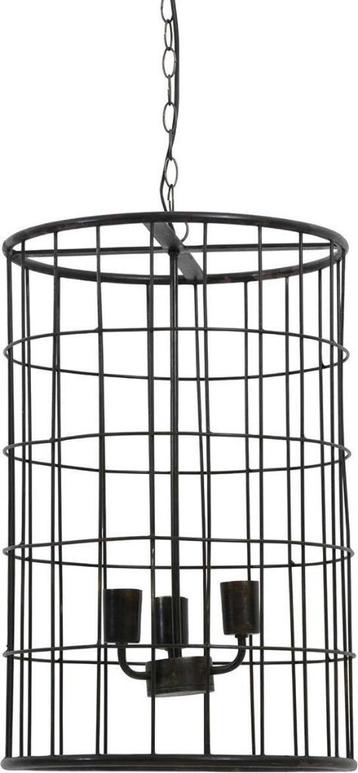 Light & Living Hanglamp BINTY - 40x60 cm - zwart zink beschikbaar voor biedingen