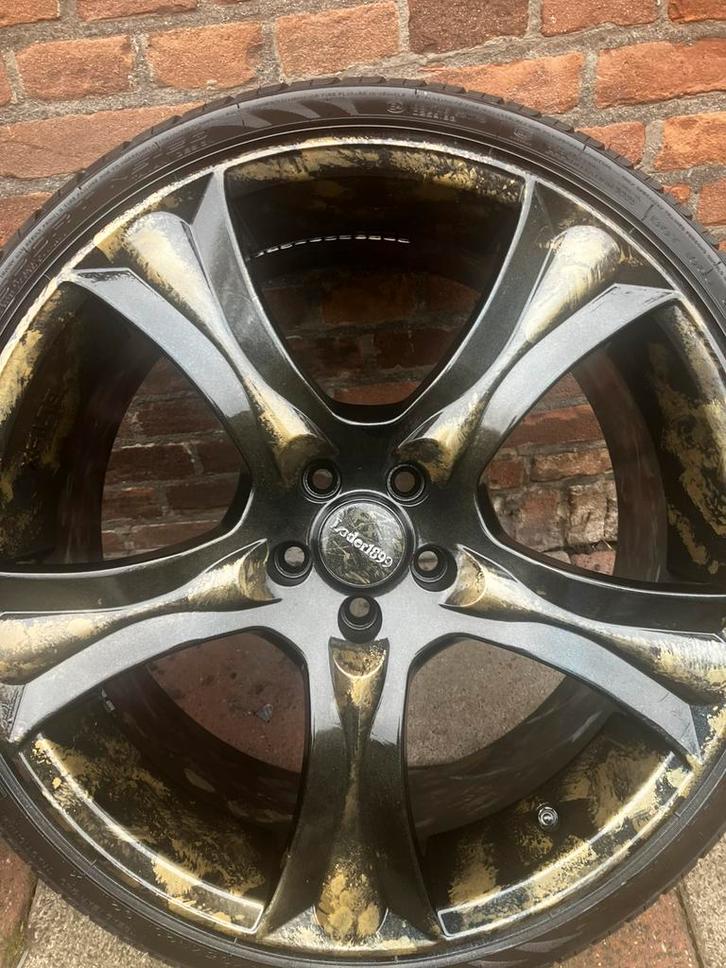 Loder 1899 20 ich gesmede velgen, Auto diversen, Wieldoppen, Gebruikt, Ophalen of Verzenden