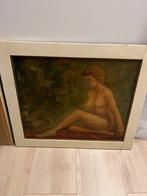 Schilderij Naakt Vrouw, Ophalen