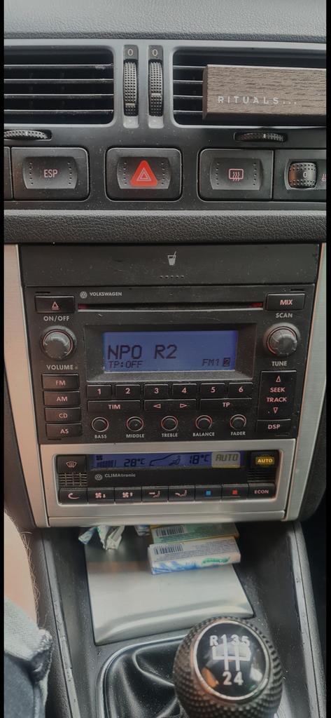 Volkswagen Golf IV Bora Radio delta 6, Auto diversen, Autoradio's, Gebruikt, Ophalen of Verzenden