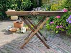 Butlertray, Ophalen, Zo goed als nieuw, Rechthoekig, Hout