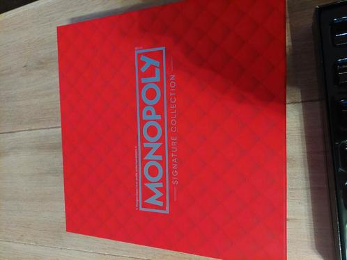 Monopoly Signature Collection Limited Edition, Hobby en Vrije tijd, Gezelschapsspellen | Bordspellen, Zo goed als nieuw, Vijf spelers of meer